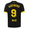 Camiseta de fútbol Borussia Dortmund Haller 9 Segunda Equipación 23-24 - Hombre